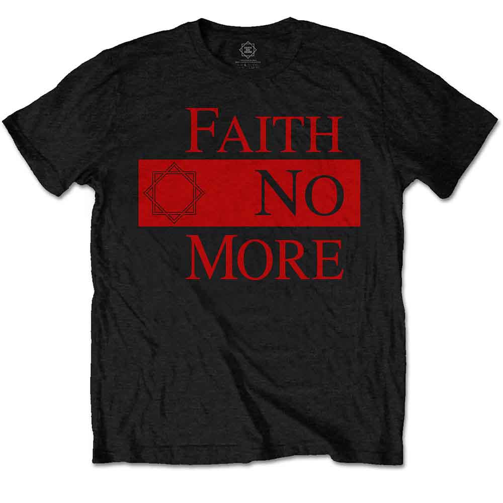 Faith No More - Classic New Logo Star [T-Shirt] (ONLINE ORDER ONLY)