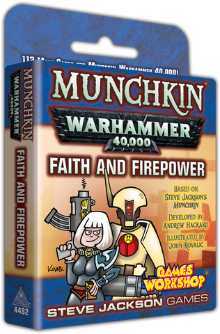Munchkin Warhammer 40,000 - Faith and Firepower (ONLINE ORDER ONLY)