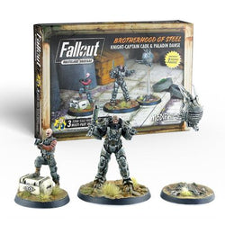 Fallout: Wasteland Warfare - Brotherhood of Steel - Knight-Captain Cade & Paladin Danse (ONLINE ORDER ONLY)