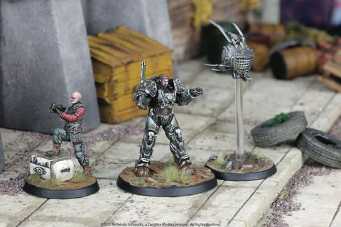 Fallout: Wasteland Warfare - Brotherhood of Steel - Knight-Captain Cade & Paladin Danse (ONLINE ORDER ONLY)