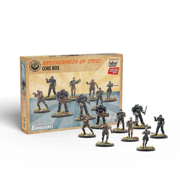 Fallout: Miniatures - Brotherhood of Steel Core Set (ONLINE ORDER ONLY)