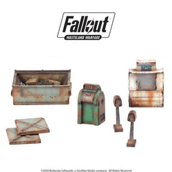 Fallout: Wasteland Warfare - Terrain Expansion - Boston Street Scatter (ONLINE ORDER ONLY)