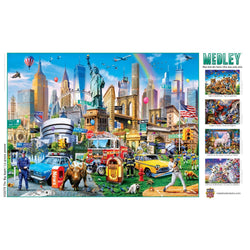 Medley - The Big Apple 300 Piece EZ Grip Jigsaw Puzzle (ONLINE ORDER ONLY)