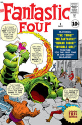 [FOIL] Fantastic Four #1 Facsimile Edition Foil Variant [New Printing] Cb  (01/08/2025) (ONLINE ORDER ONLY)