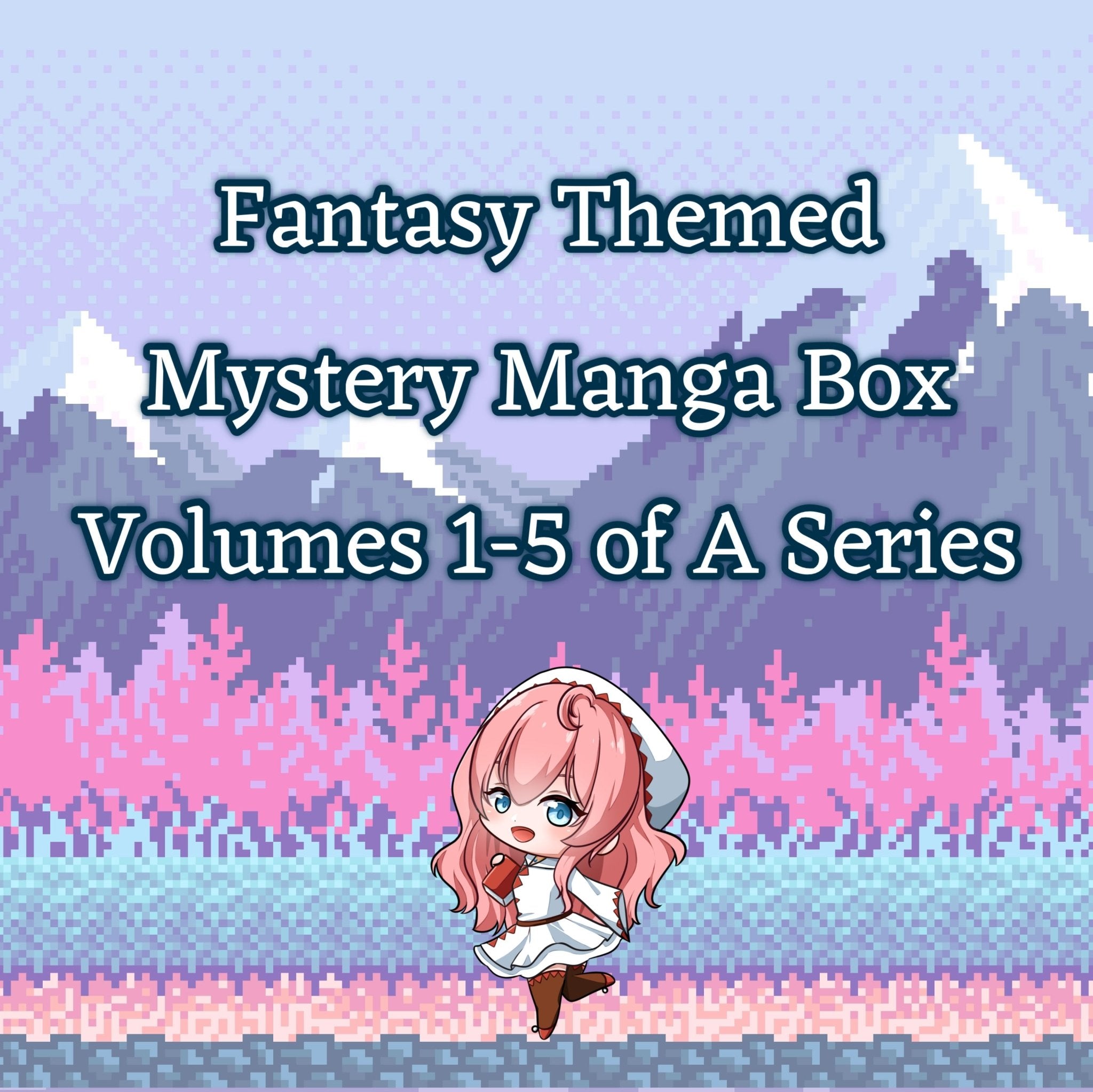 Fantasy Themed Volumes 1-5 Mystery Manga Box - English Mixed Manga (Online Order Only)