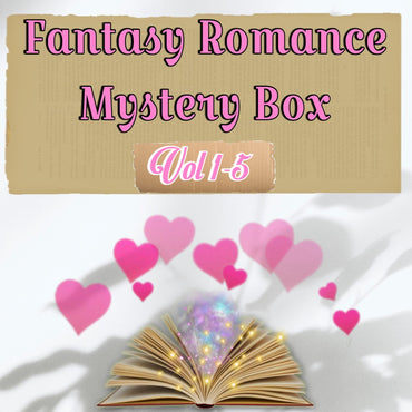 Fantasy Romance Themed Volumes 1-5 Mystery Manga Box - English Mixed Manga (Online Order Only)