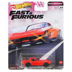 Fast & Furious Hot Wheels Premium Fast GT Vehicle 2020 - 5/5 '65 Corvette Stingray Coupe (ONLINE ORDER ONLY)
