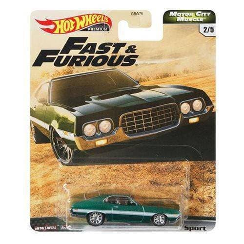 Fast & Furious Hot Wheels Premium Vehicle 2020 - 2/5 '72 Ford Gran Torino Sport (ONLINE ORDER ONLY)