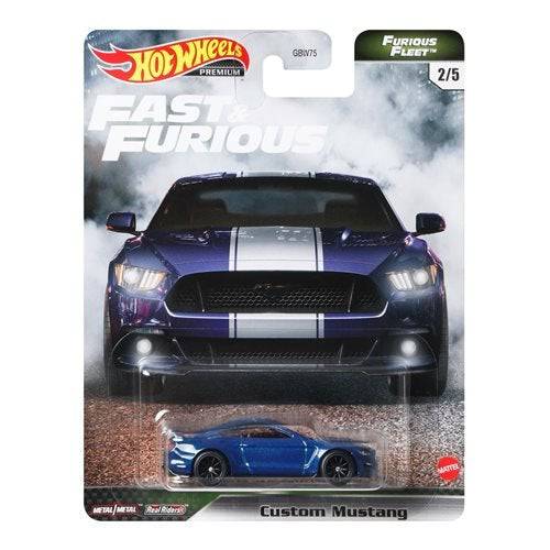Fast & Furious Hot Wheels Premium Vehicle 2021 - 2/5 Custom Mustang (ONLINE ORDER ONLY)