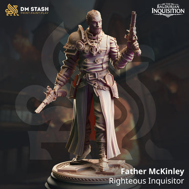 Father McKinley, Righteous Inquisitor (Male Human Gunslinger) (Online Only)
