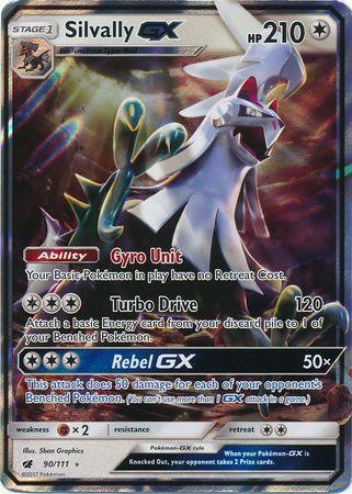 Silvally GX (90/111) (Jumbo Card) [Sun & Moon: Crimson Invasion] (Online Only)