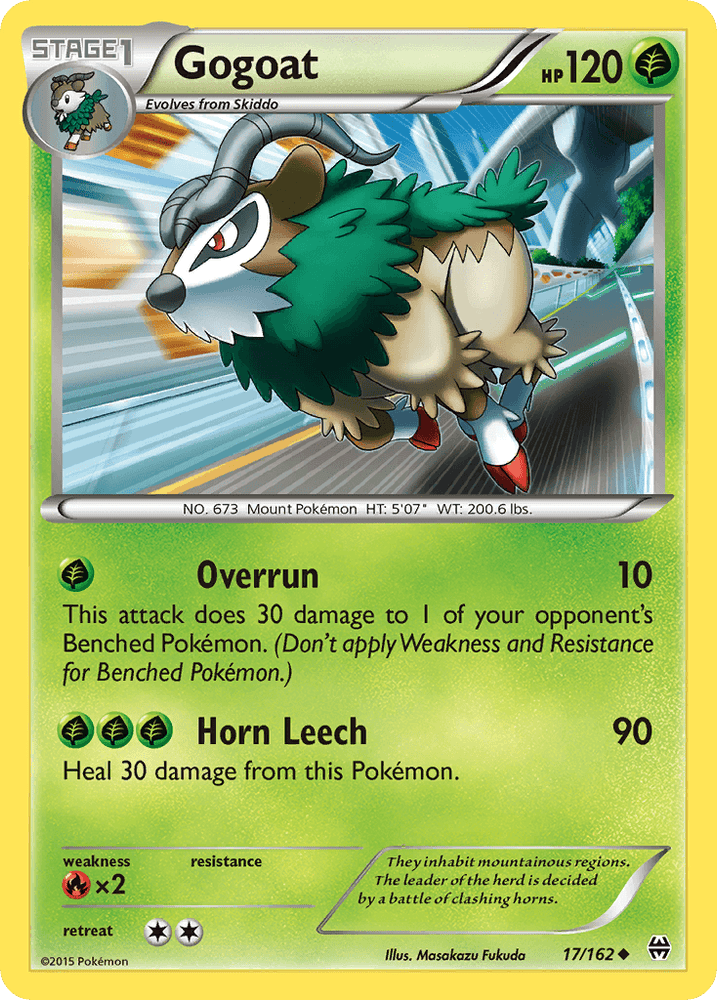 Gogoat (17/162) [XY: BREAKthrough] (Online Only)