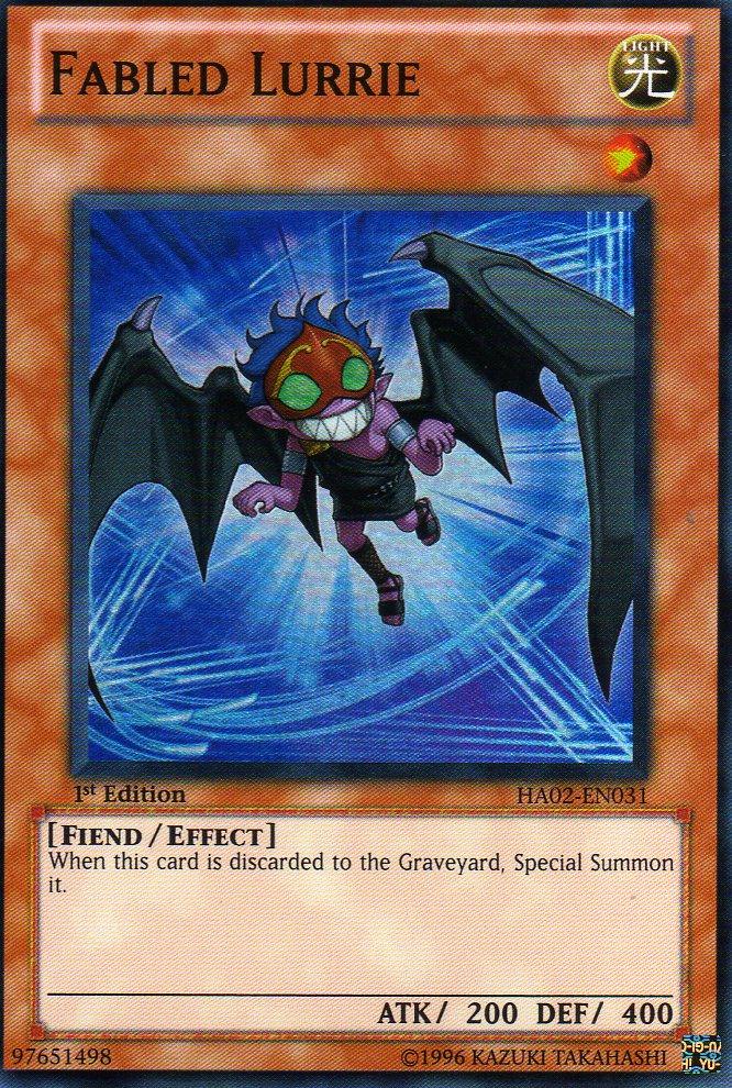 Fabled Lurrie [HA02-EN031] Super Rare (ONLINE ORDER ONLY)