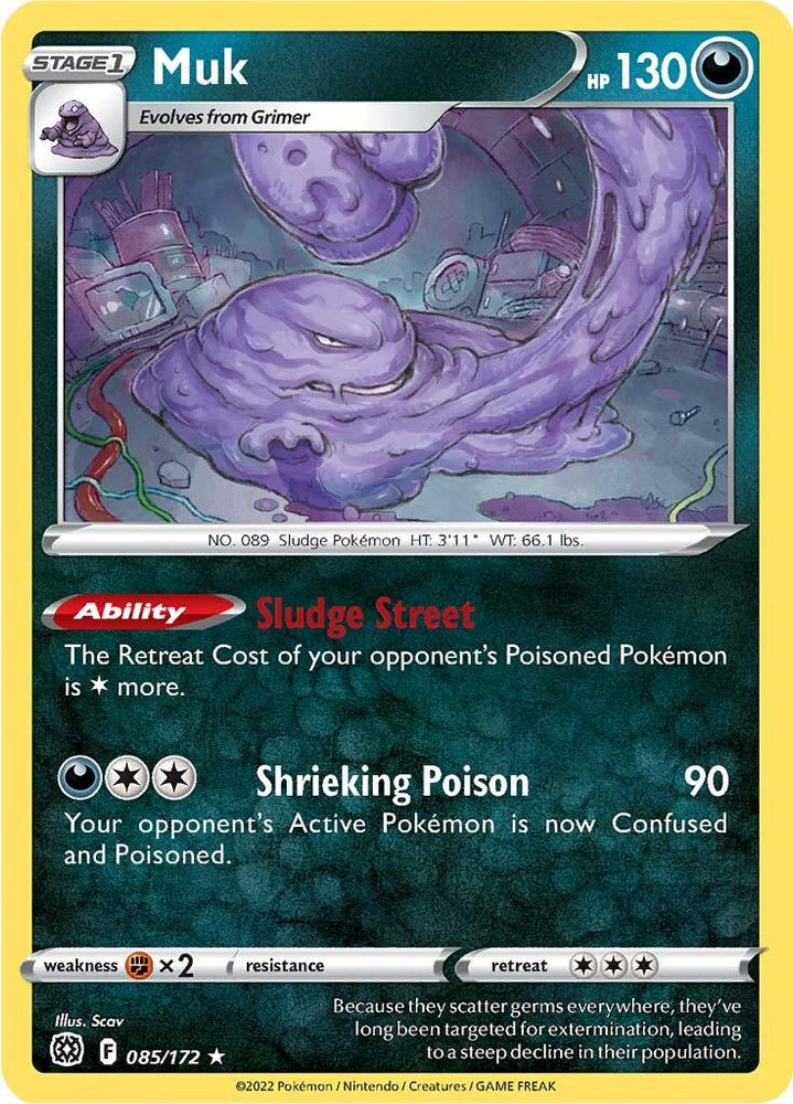 Muk (085/172) [Sword & Shield: Brilliant Stars] (Online Only)