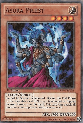 Asura Priest [BP01-EN125] Starfoil Rare (ONLINE ORDER ONLY)