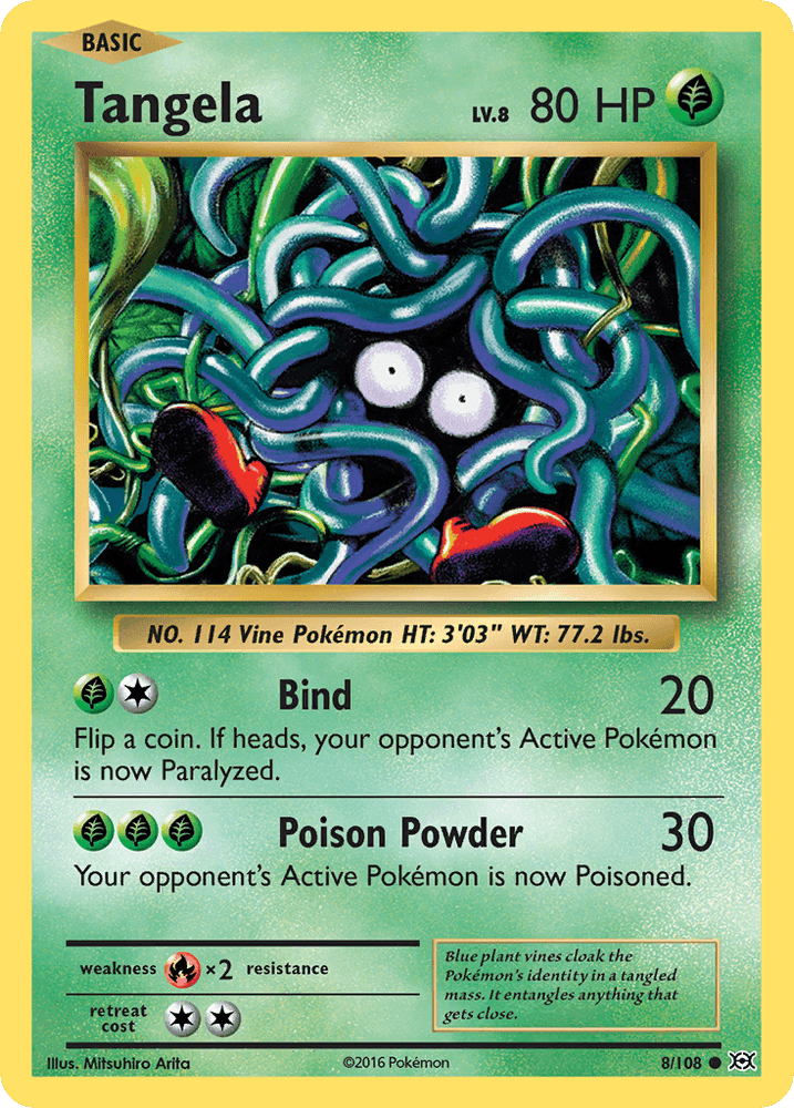 Tangela (8/108) [XY: Evolutions] (Online Only)