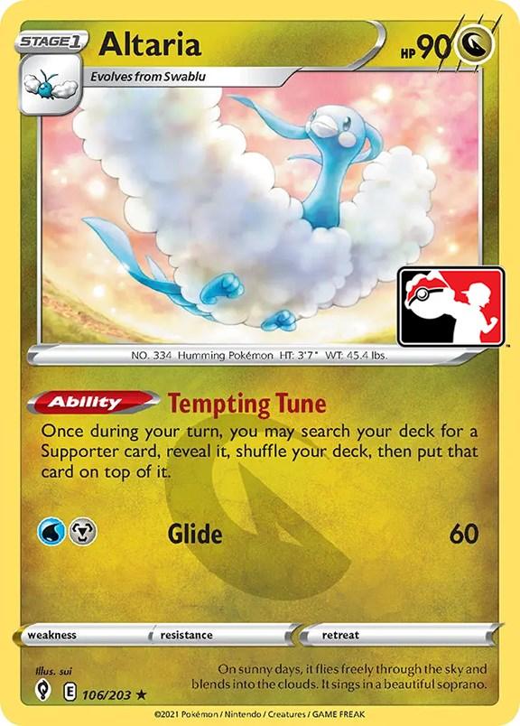 Altaria (106/203) [Prize Pack Series One] (Online Only)