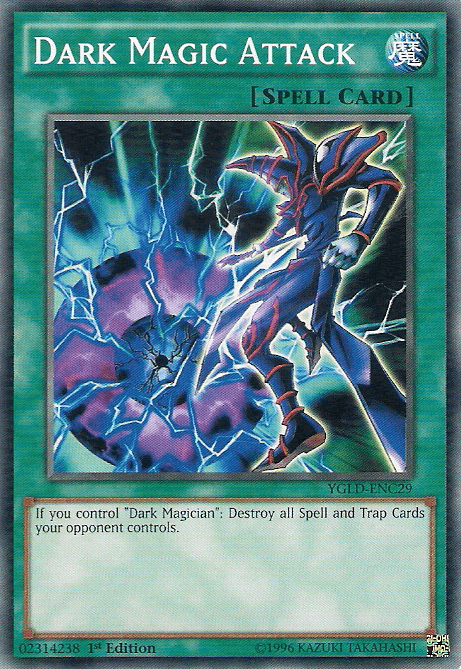 Dark Magic Attack [YGLD-ENC29] Common (ONLINE ORDER ONLY)
