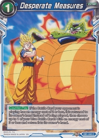 Desperate Measures (Reprint) (DB1-040) [Battle Evolution Booster] (ONLINE ORDER ONLY)