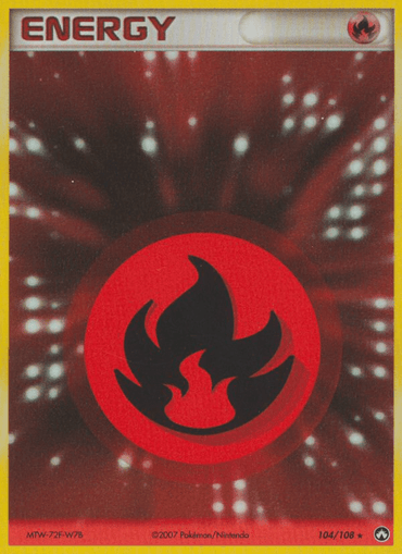 Fire Energy (104/108) [EX: Power Keepers] (Online Only)
