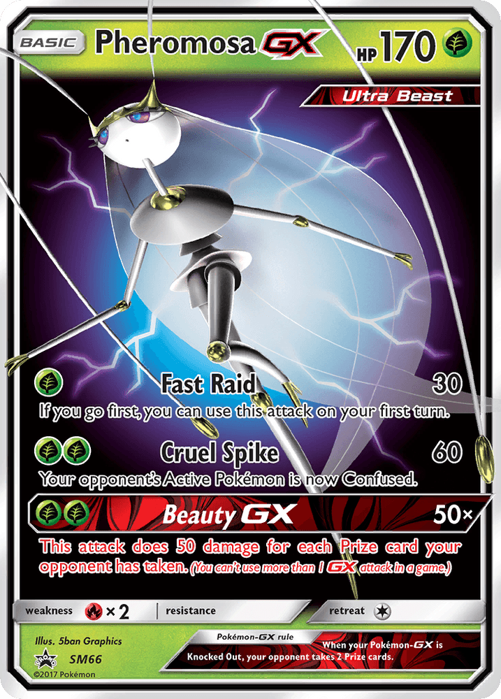 Pheromosa GX (SM66) [Sun & Moon: Black Star Promos] (Online Only)