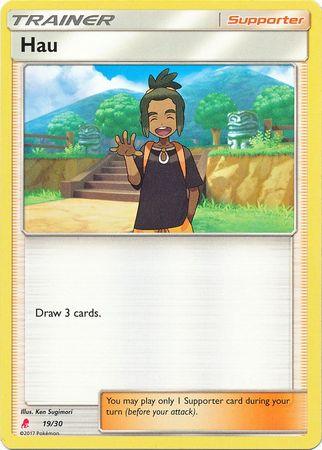 Hau (19/30) [Sun & Moon: Trainer Kit - Lycanroc] (Online Only)