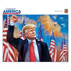 Celebrate America - Donald Trump 1000 Piece Jigsaw Puzzle (ONLINE ORDER ONLY)