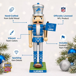Detroit Lions - Collectible Nutcracker