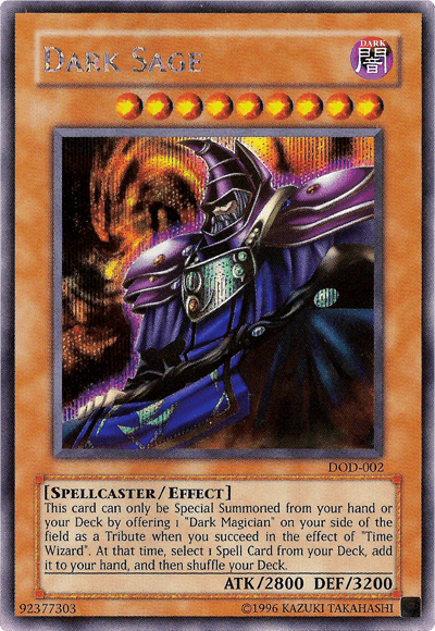 Dark Sage [DOD-002] Prismatic Secret Rare (ONLINE ORDER ONLY)