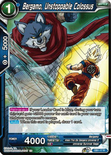 Bergamo, Unstoppable Colossus (EB1-17) [Battle Evolution Booster] (ONLINE ORDER ONLY)