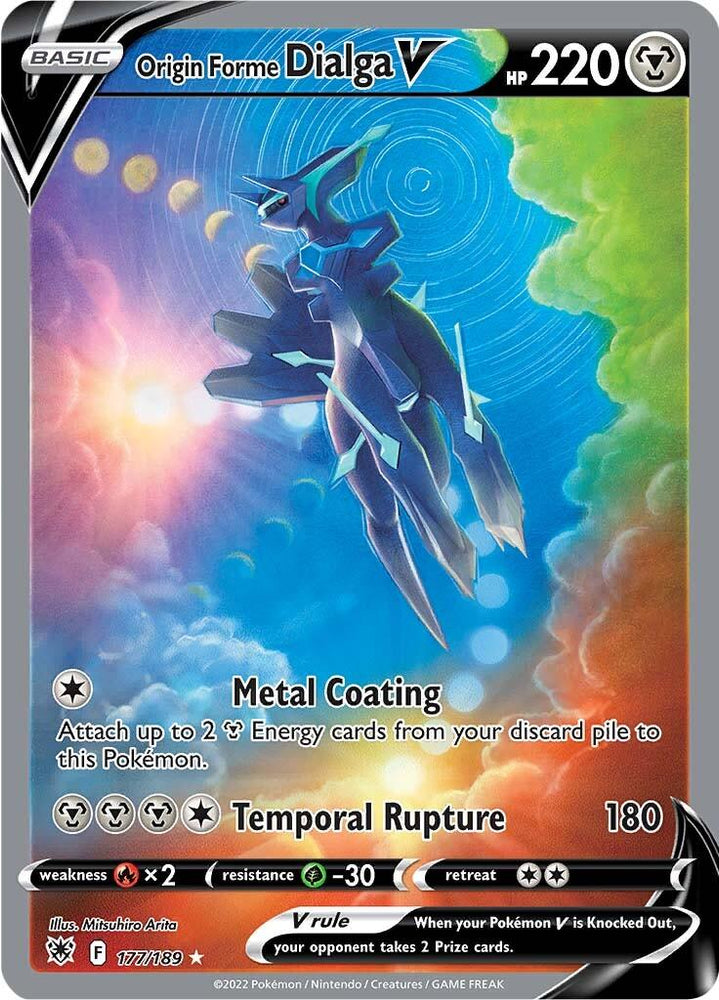 Origin Forme Dialga V (177/189) [Sword & Shield: Astral Radiance] (Online Only)