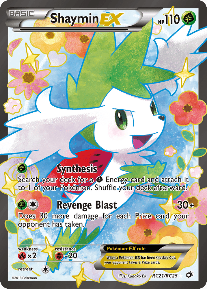 Shaymin EX (RC21/RC25) [Black & White: Legendary Treasures] (Online Only)