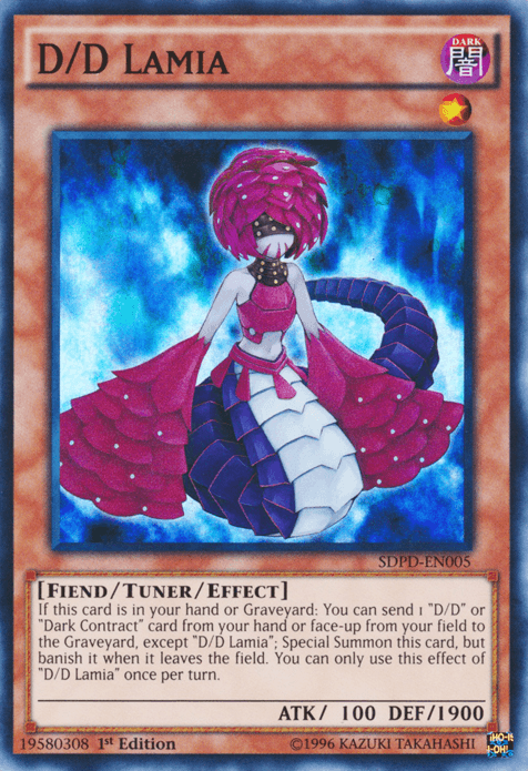 D/D Lamia [SDPD-EN005] Super Rare (ONLINE ORDER ONLY)
