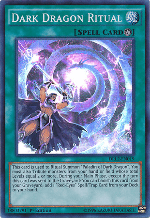 Dark Dragon Ritual [DRL2-EN019] Super Rare (ONLINE ORDER ONLY)