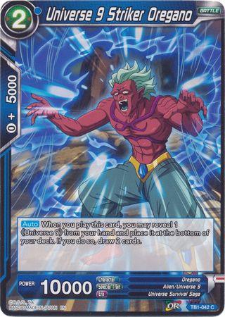 Universe 9 Striker Oregano (Reprint) (TB1-042) [Battle Evolution Booster] (ONLINE ORDER ONLY)
