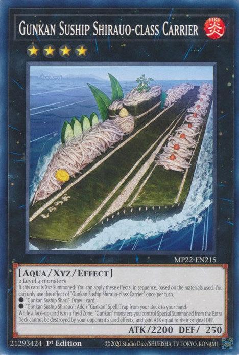 Gunkan Suship Shirauo-class Carrier [MP22-EN215] Common (ONLINE ORDER ONLY)
