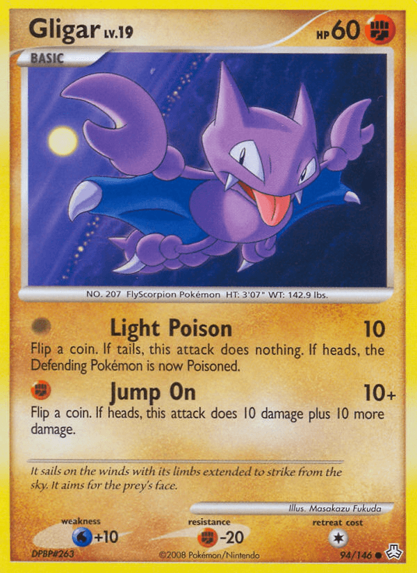 Gligar (94/146) [Diamond & Pearl: Legends Awakened] (Online Only)