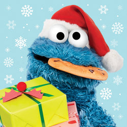 Sesame Street Holiday - Cookie Monster 25 Piece Jigsaw Puzzle (ONLINE ORDER ONLY)