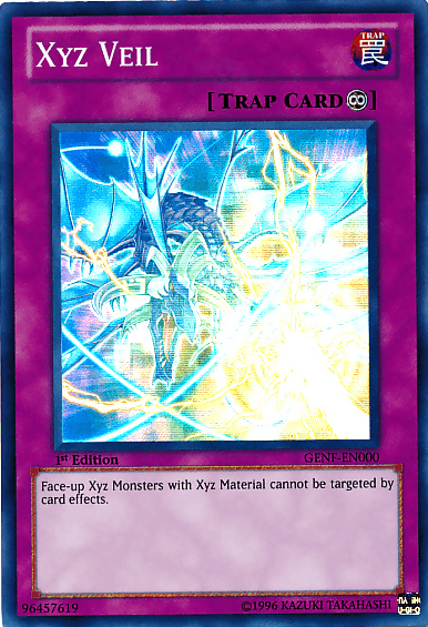 Xyz Veil [GENF-EN000] Super Rare (ONLINE ORDER ONLY)