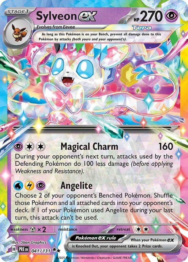 Sylveon ex (041/131) [Scarlet & Violet: Prismatic Evolutions] (Online Only)