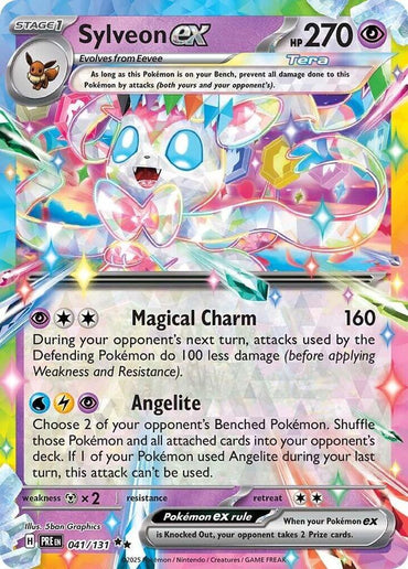 Sylveon ex (041/131) [Scarlet & Violet: Prismatic Evolutions] (Online Only)