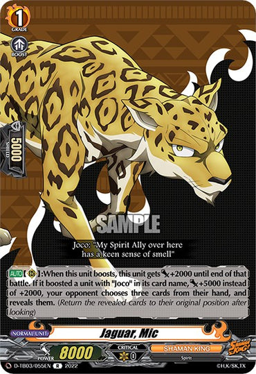 Jaguar, Mic (D-TB03/055EN) [Shaman King]
