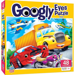 Googly Eyes - Vehicles 48 Piece Jigsaw Puzzle (ONLINE ORDER ONLY)