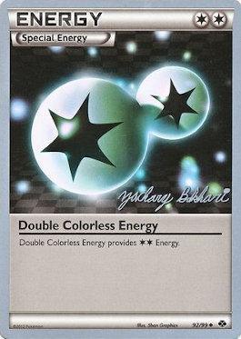 Double Colorless Energy (92/99) (CMT - Zachary Bokhari) [World Championships 2012] (Online Only)