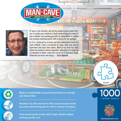 Man Cave - Garage of Dreams 1000 Piece Jigsaw Puzzle (ONLINE ORDER ONLY)