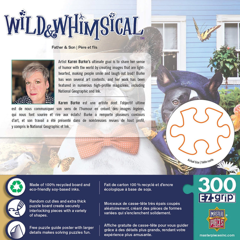Wild & Whimsical - Father & Son 300 Piece EZ Grip Jigsaw Puzzle (ONLINE ORDER ONLY)