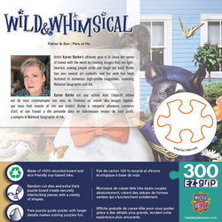 Wild & Whimsical - Father & Son 300 Piece EZ Grip Jigsaw Puzzle (ONLINE ORDER ONLY)