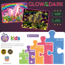 Glow in the Dark - Rainbow World 100 Piece Jigsaw Puzzle (ONLINE ORDER ONLY)