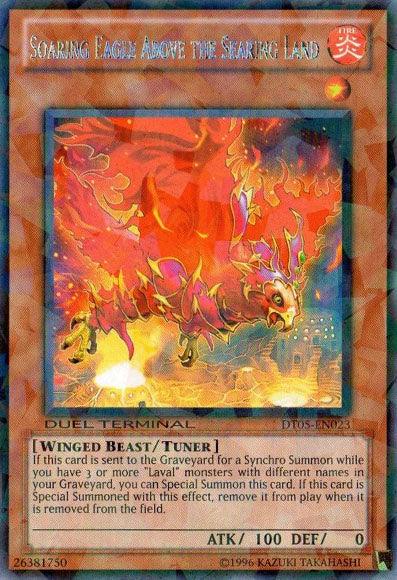 Soaring Eagle Above the Searing Land [DT05-EN023] Rare (ONLINE ORDER ONLY)