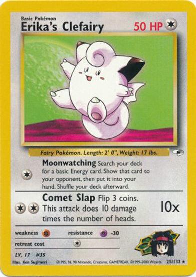 Erika's Clefairy (25/132) [Gym Heroes Unlimited] (Online Only)